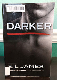 Cover of the erotic novel Darker by E L James